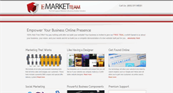 Desktop Screenshot of emarketteam.com